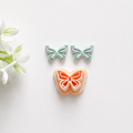 Butterfly Polymer Clay Stud Earring Cutter
