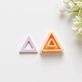 Triangle Donut Geometric Polymer Clay Cutter