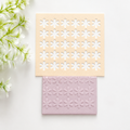 Floral Texture Stencil – 10x10cm