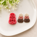 Triple Pumpkin Polymer Clay Halloween Cutter