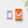 Rectangle Donut Polymer Clay Geometric Cutter