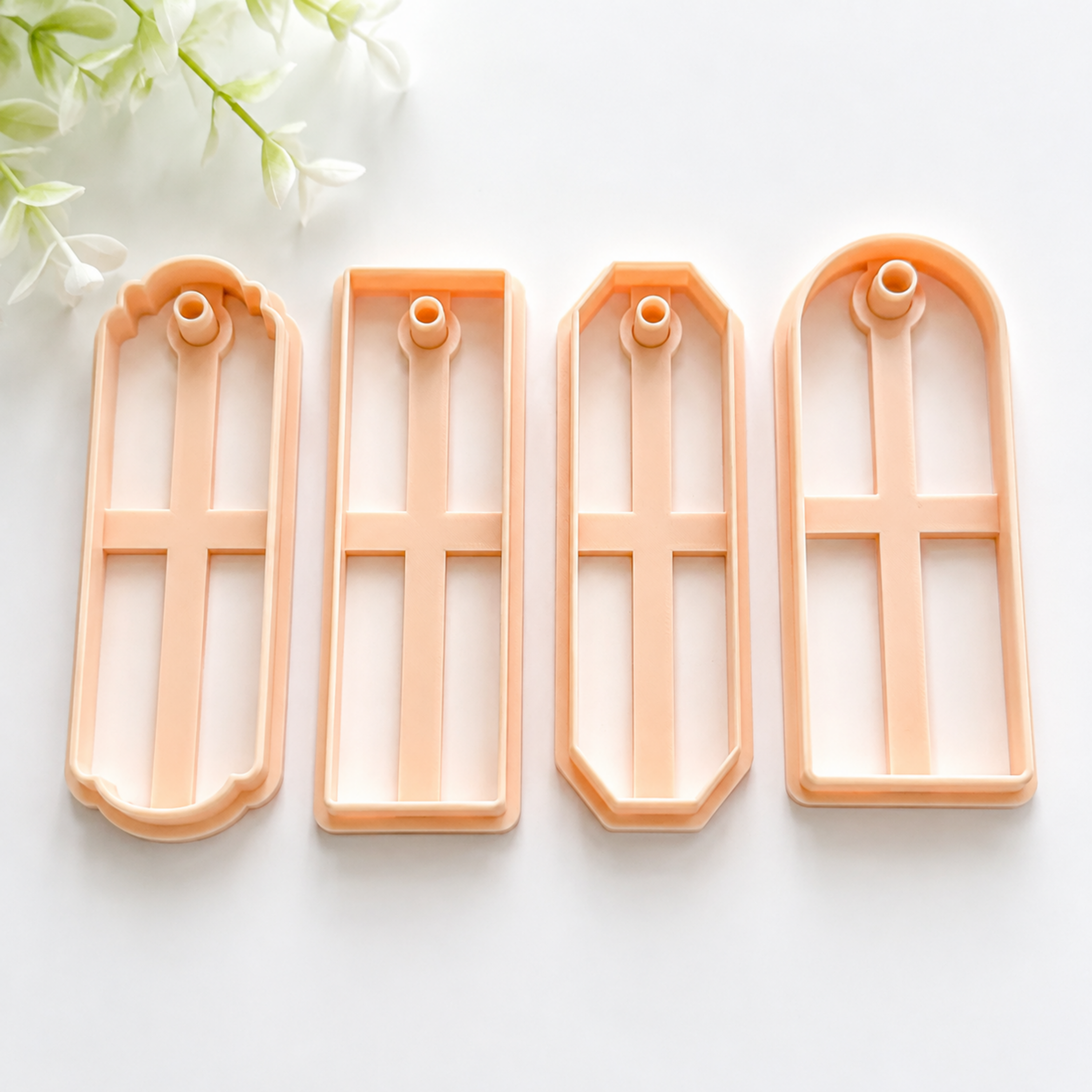 Bookmark Polymer Clay Cutter Set – 4 Pcs