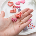 Coquette Bow Polymer Clay Romantic Cutter