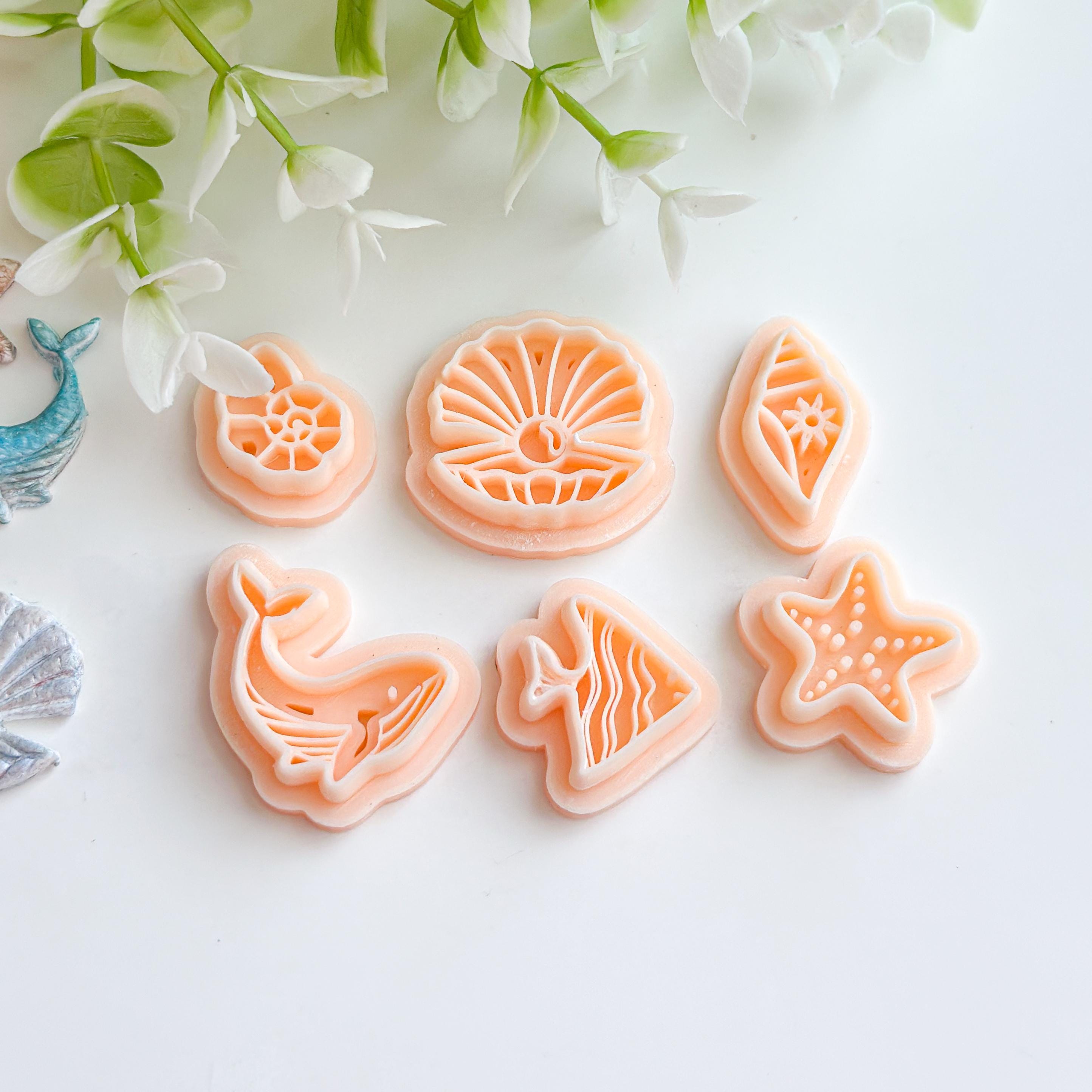 Tropical Fish Embossed Clay Cutter