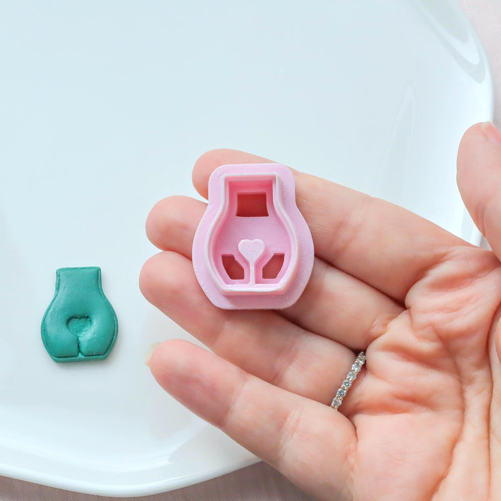 Female Lower Body Polymer Clay Cutter