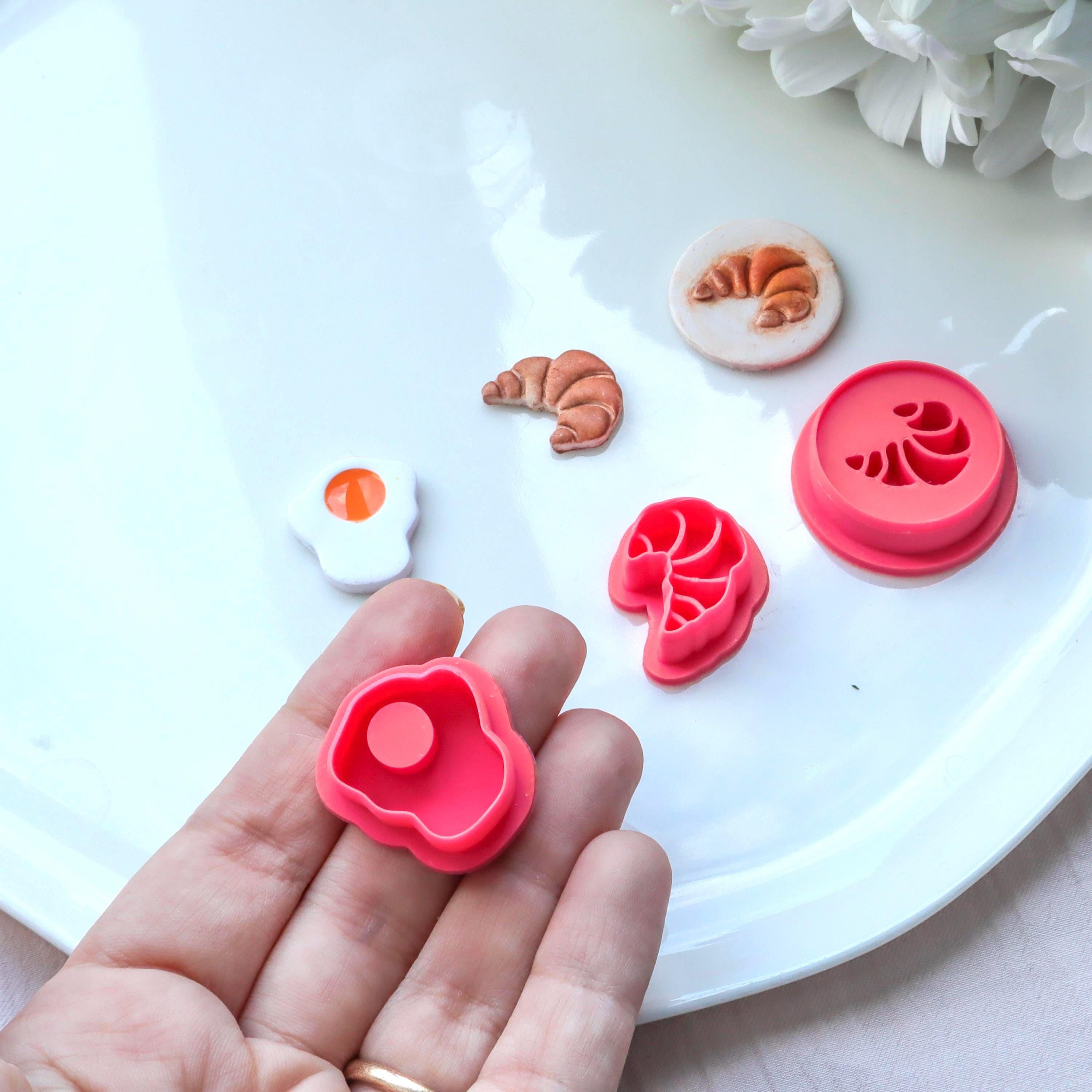 Breakfast Polymer Clay Cutter Set