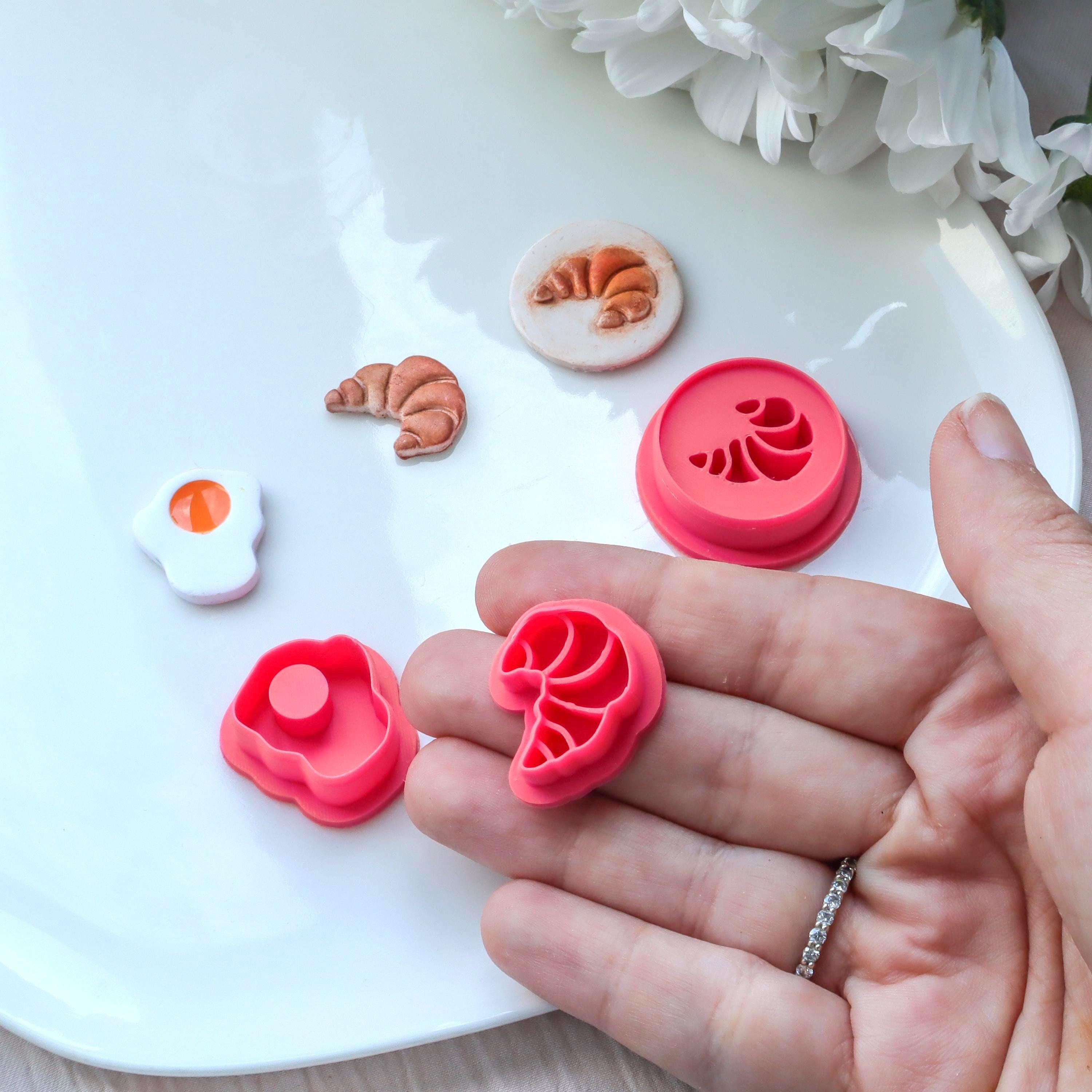 Breakfast Polymer Clay Cutter Set