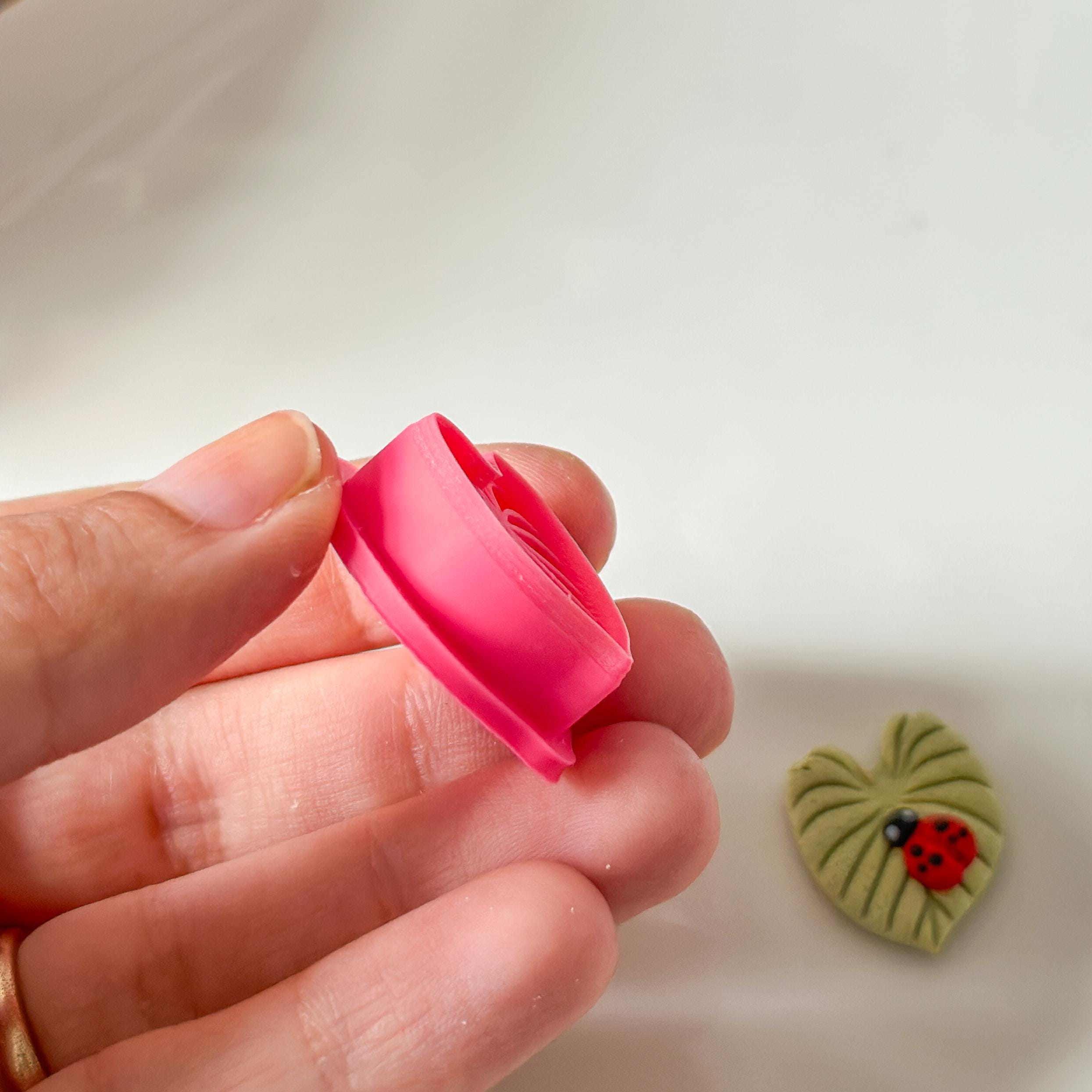 Botanical Leaf Polymer Clay Earring Cutter