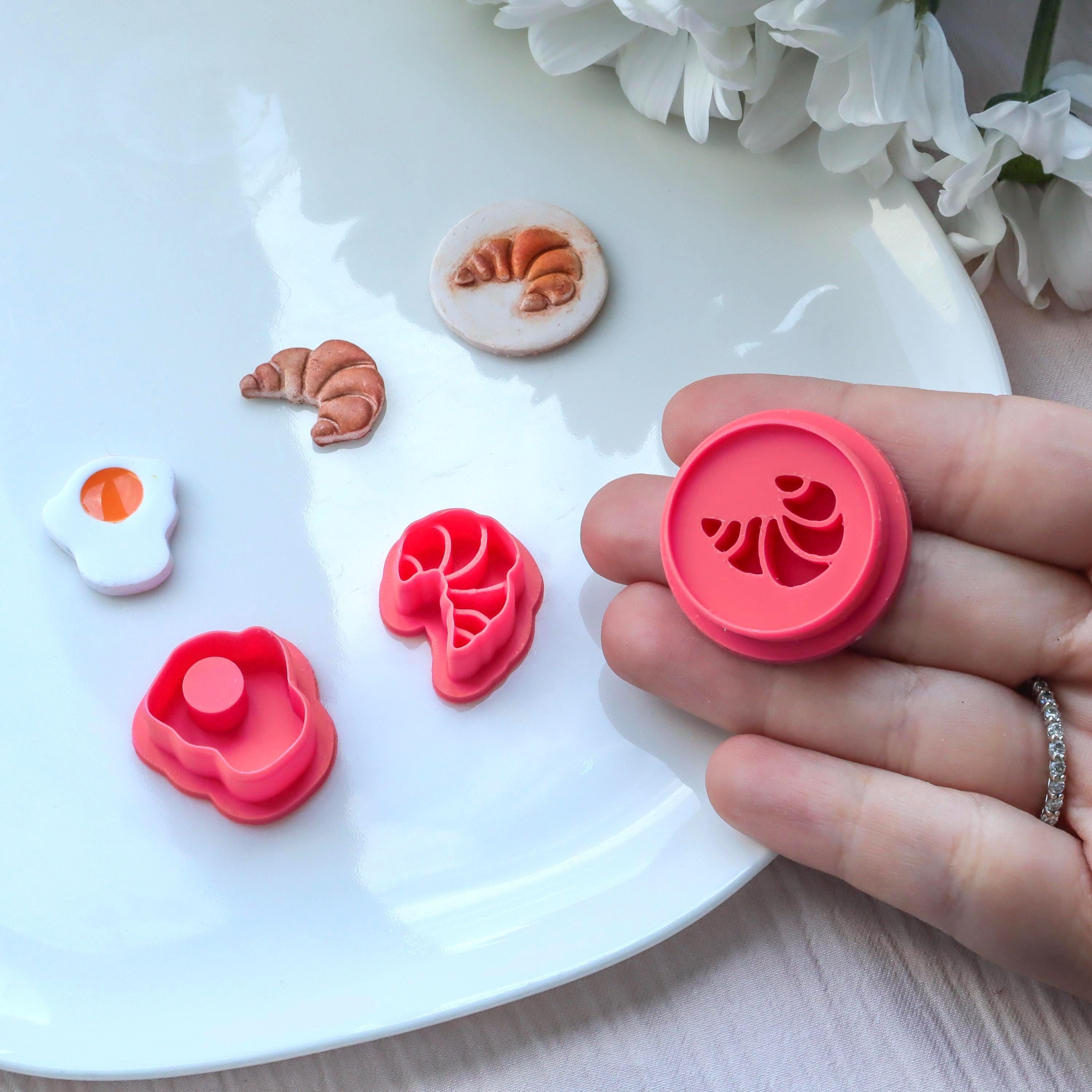 Breakfast Polymer Clay Cutter Set