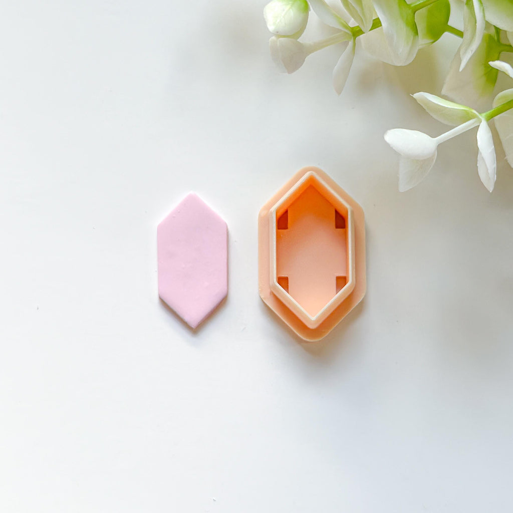 Diamond Geometric Clay Cutter- Basic Shape Cutter