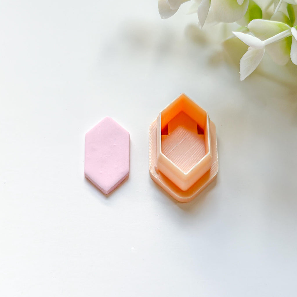 Diamond Geometric Clay Cutter- Basic Shape Cutter