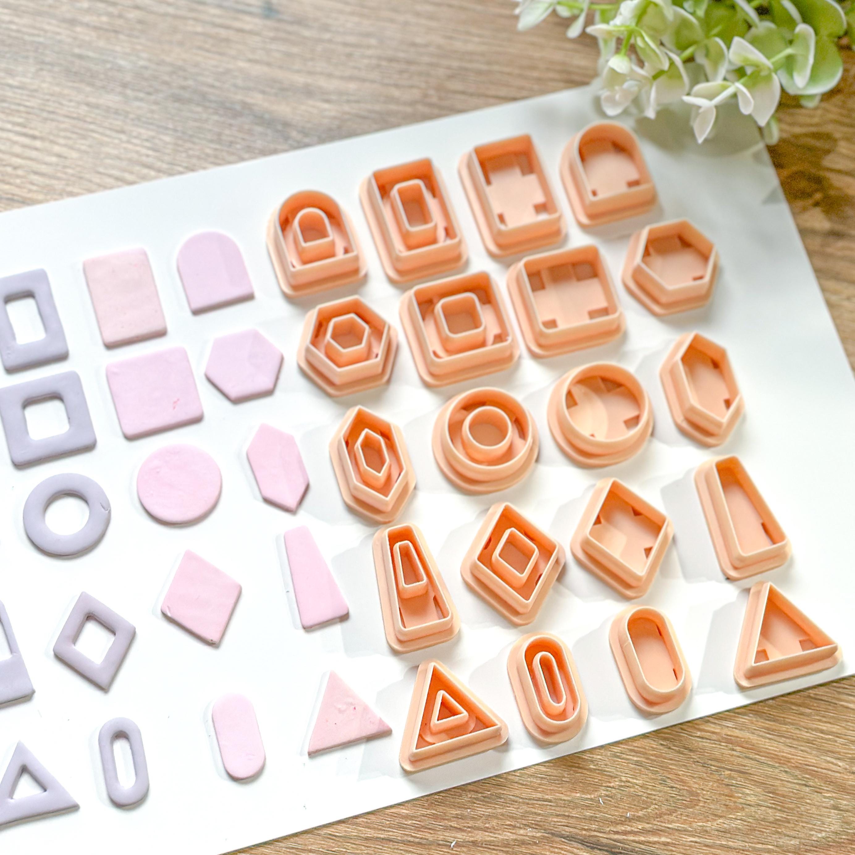 Diamond Geometric Clay Cutter- Basic Shape Cutter
