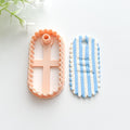 Scalloped Clay Bookmark Cutter - 80mm
