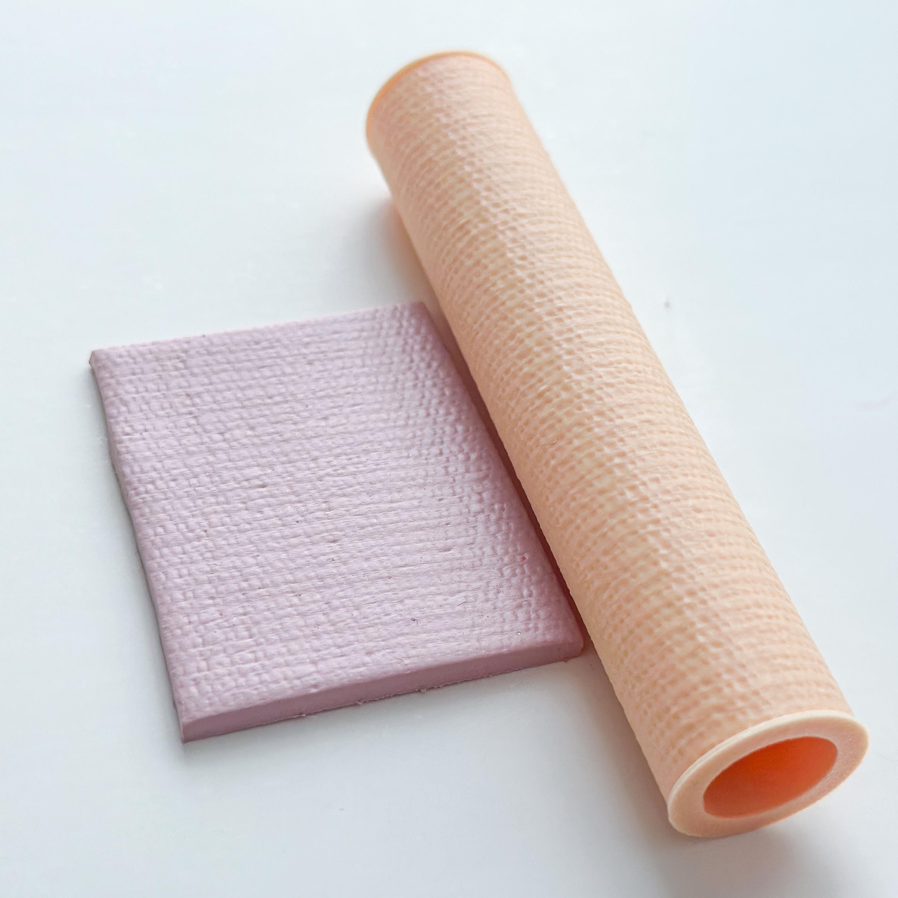 Carpet Texture Clay Roller Tool – 10cm