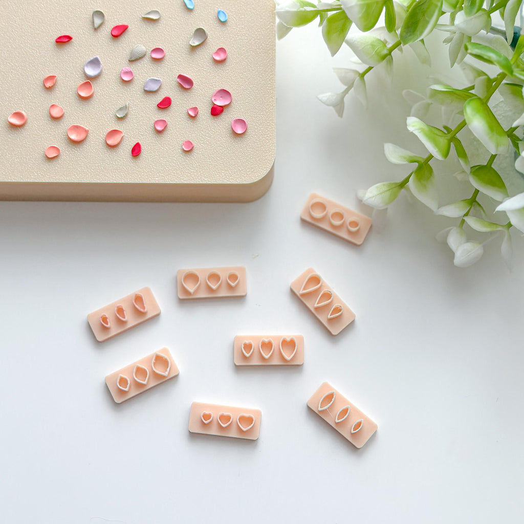 8 Shapes Floral Clay Cutter Set