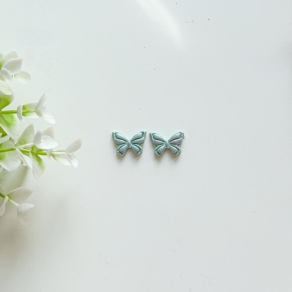 Butterfly Polymer Clay Stud Earring Cutter