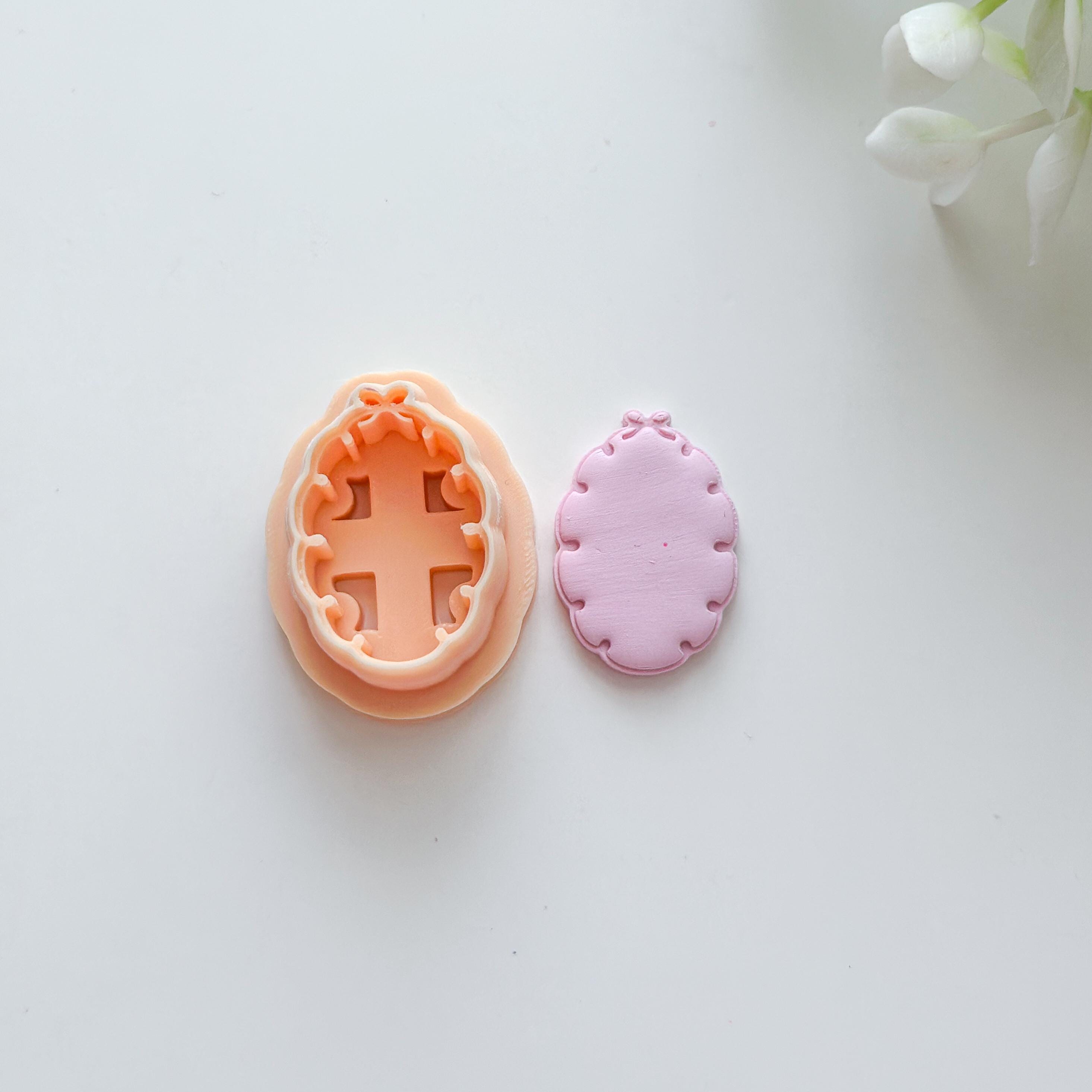 Whimsical Spring Polymer Clay Dainty Earring Cutter Set - 2 Pcs