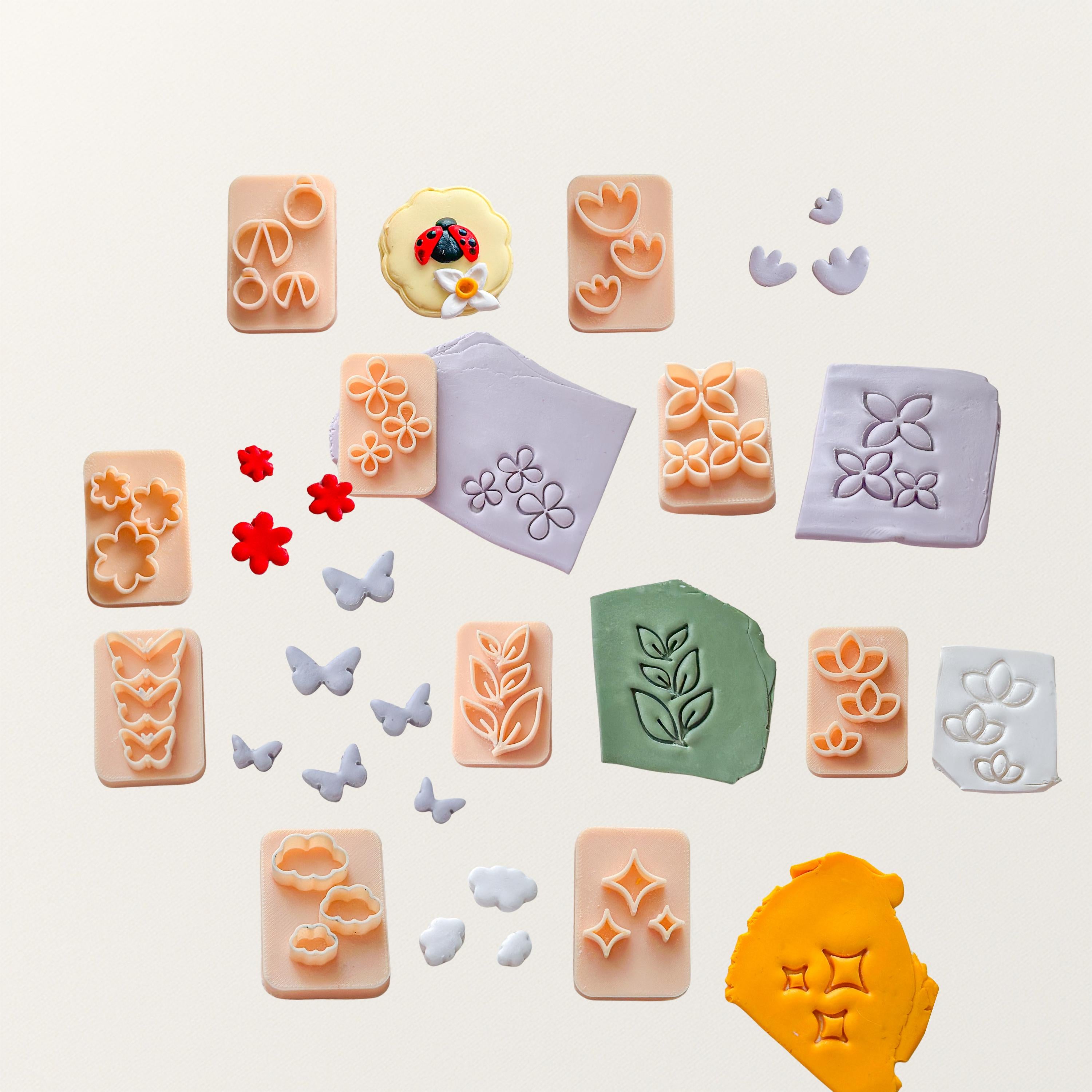 Cloud Polymer Clay Micro Cutter (3–5 mm)