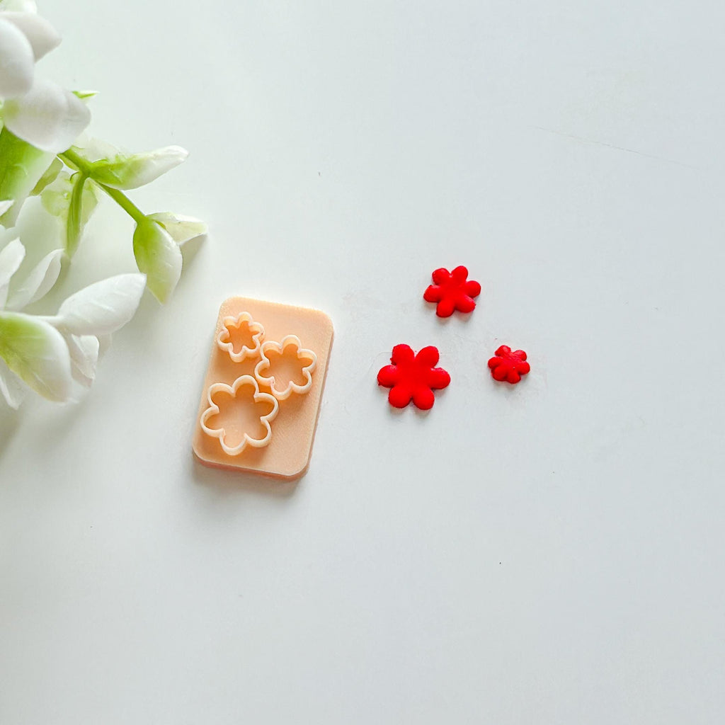 Tea Cup Polymer Clay Earring Cutter Set – 3 Pcs