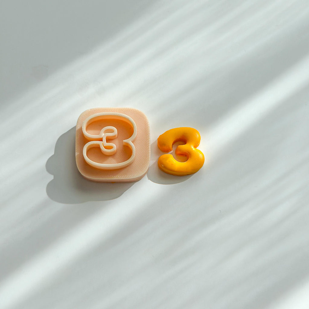 Numbers Clay Cutter Set– 16mm