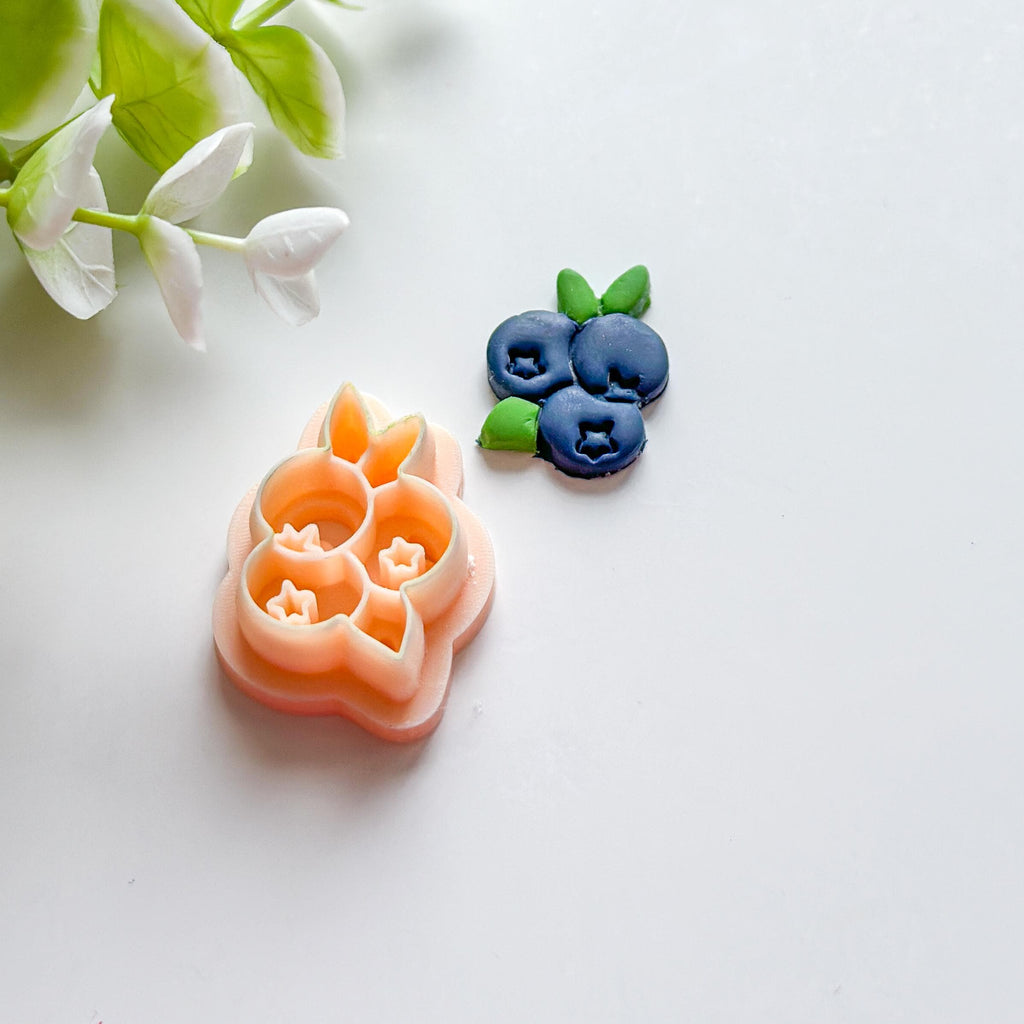 Blueberry Polymer Clay Cutter