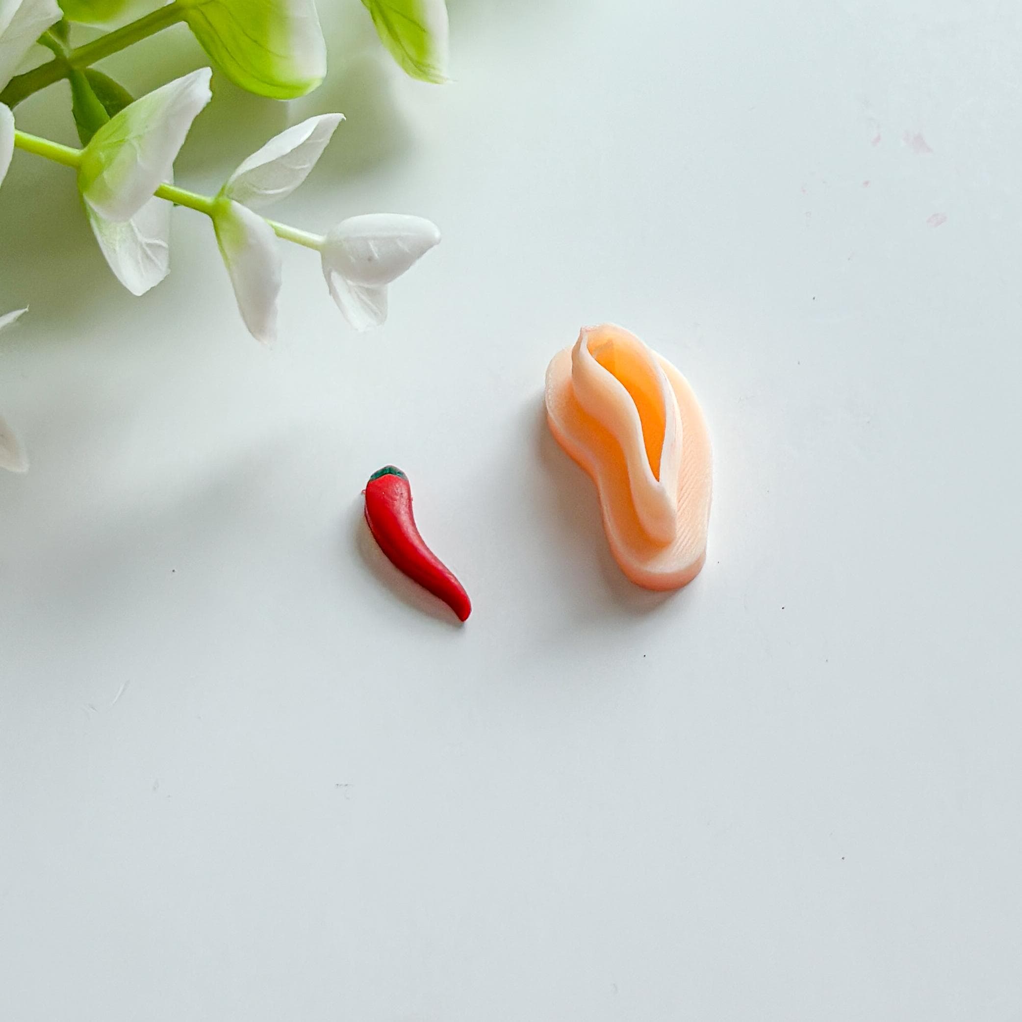 Vegetable Polymer Clay Cutter Set: 8 Pcs Food Cutter Bundle