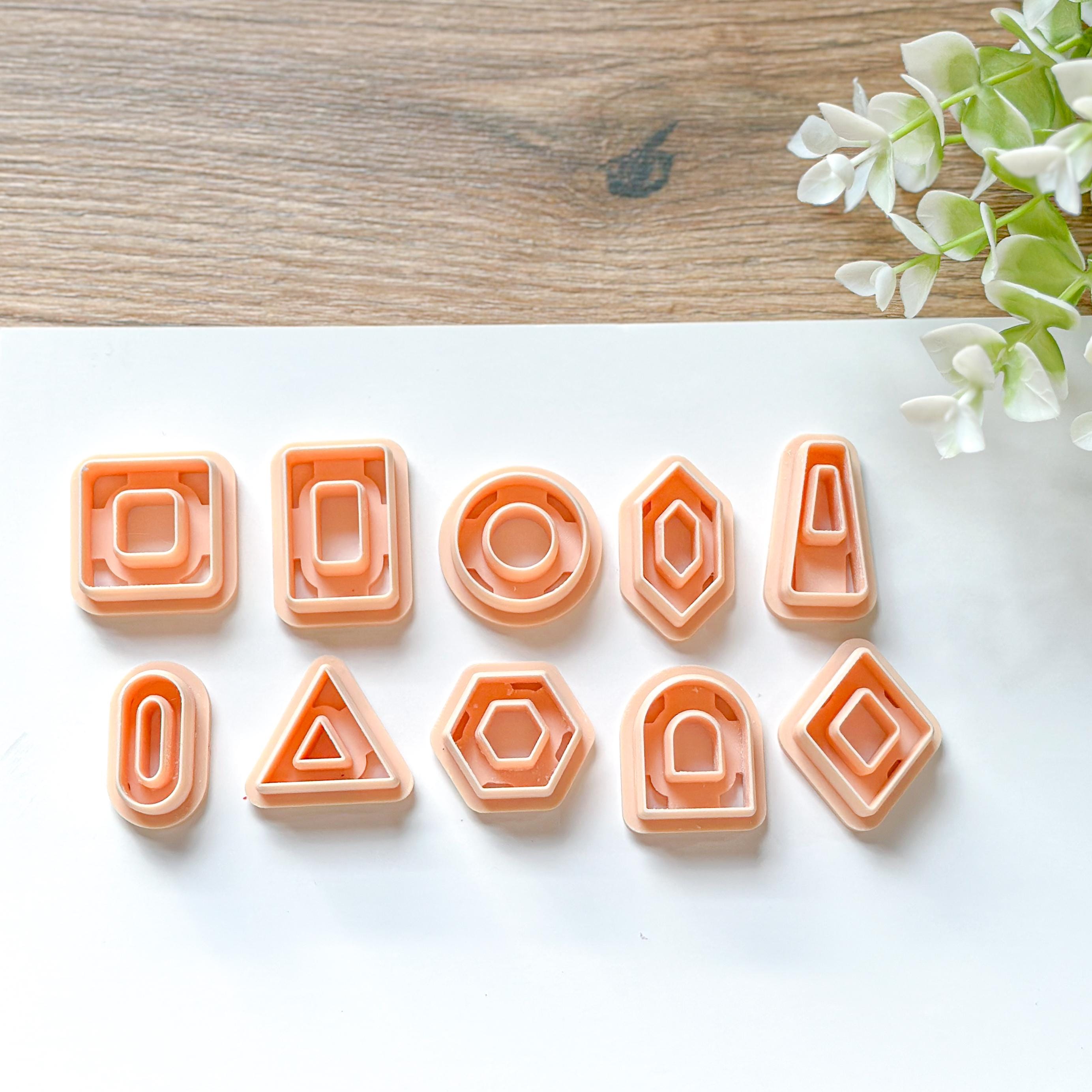 Arch Donut Geometric Polymer Clay Cutter