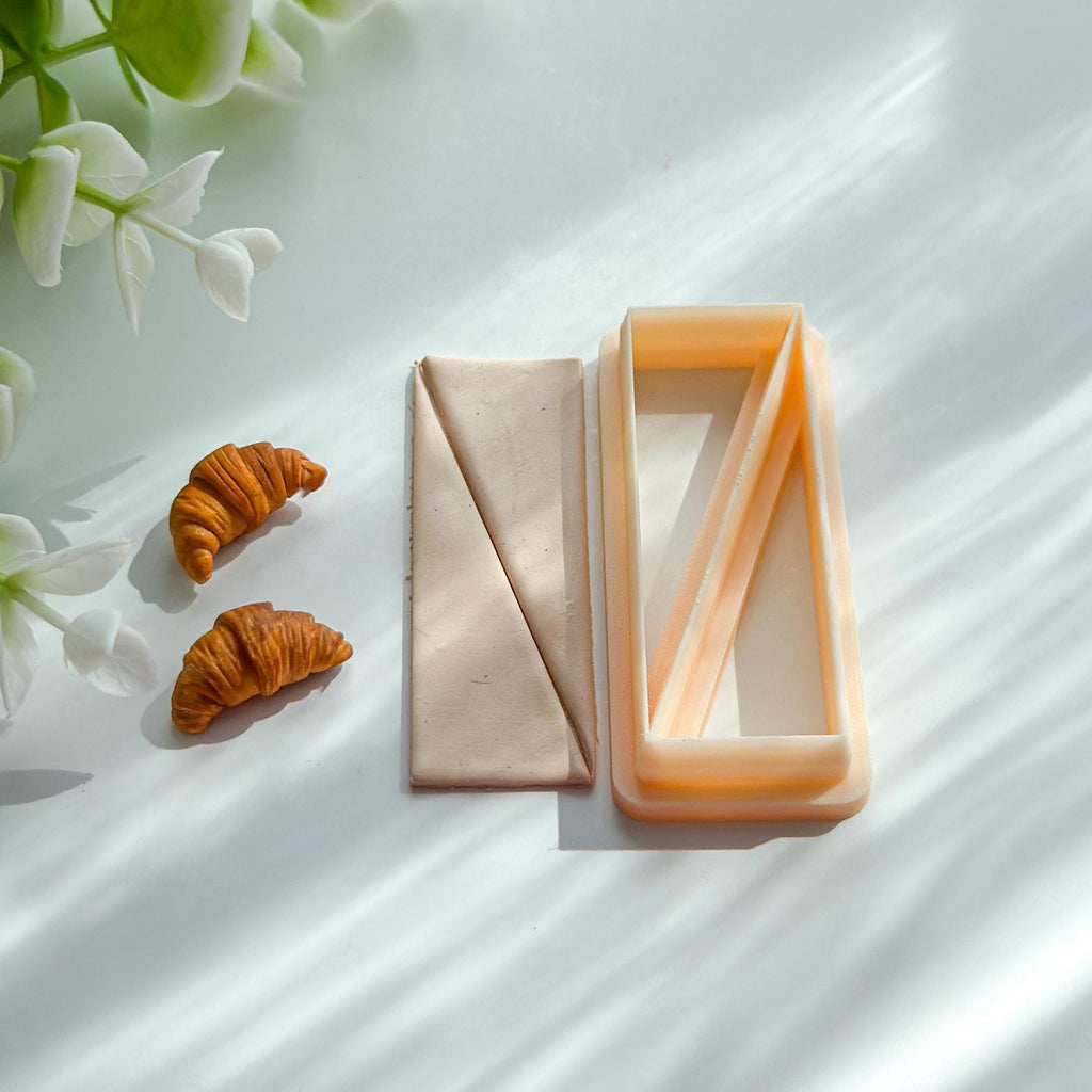 Croissant Builder Cutter – Polymer Clay Pastry Tool