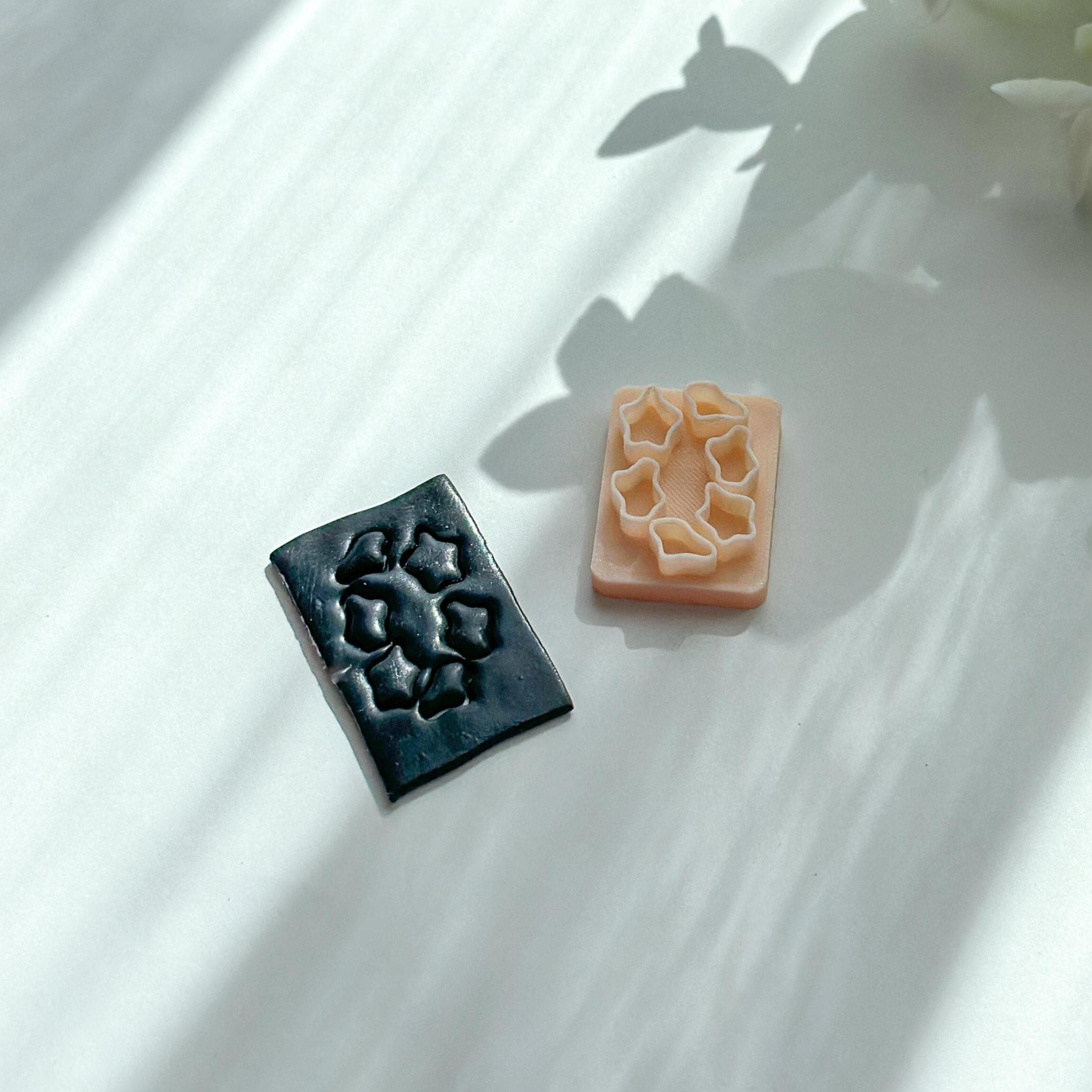 Cow Print Texture Stamp – 25mm