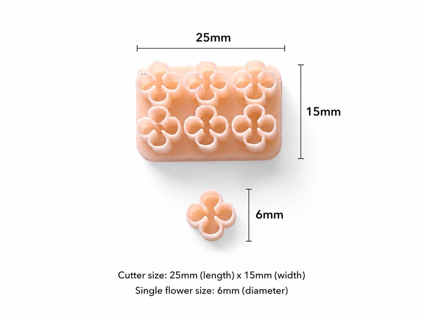 Hydrangea Mini Flower Cutter – 6 mm