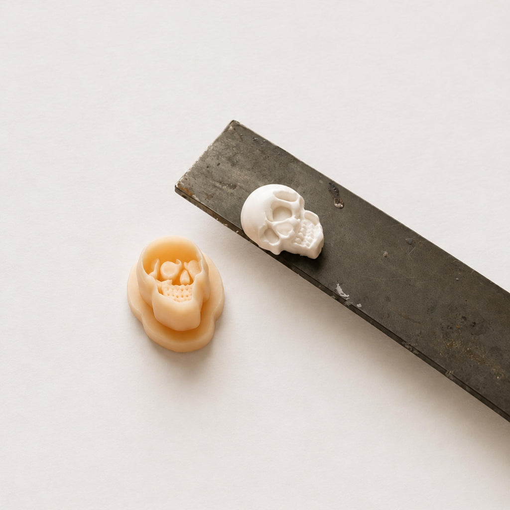 Realistic Skull Polymer Clay Cutter | Halloween Earring Cutter