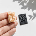 Cow Print Texture Stamp – 25mm