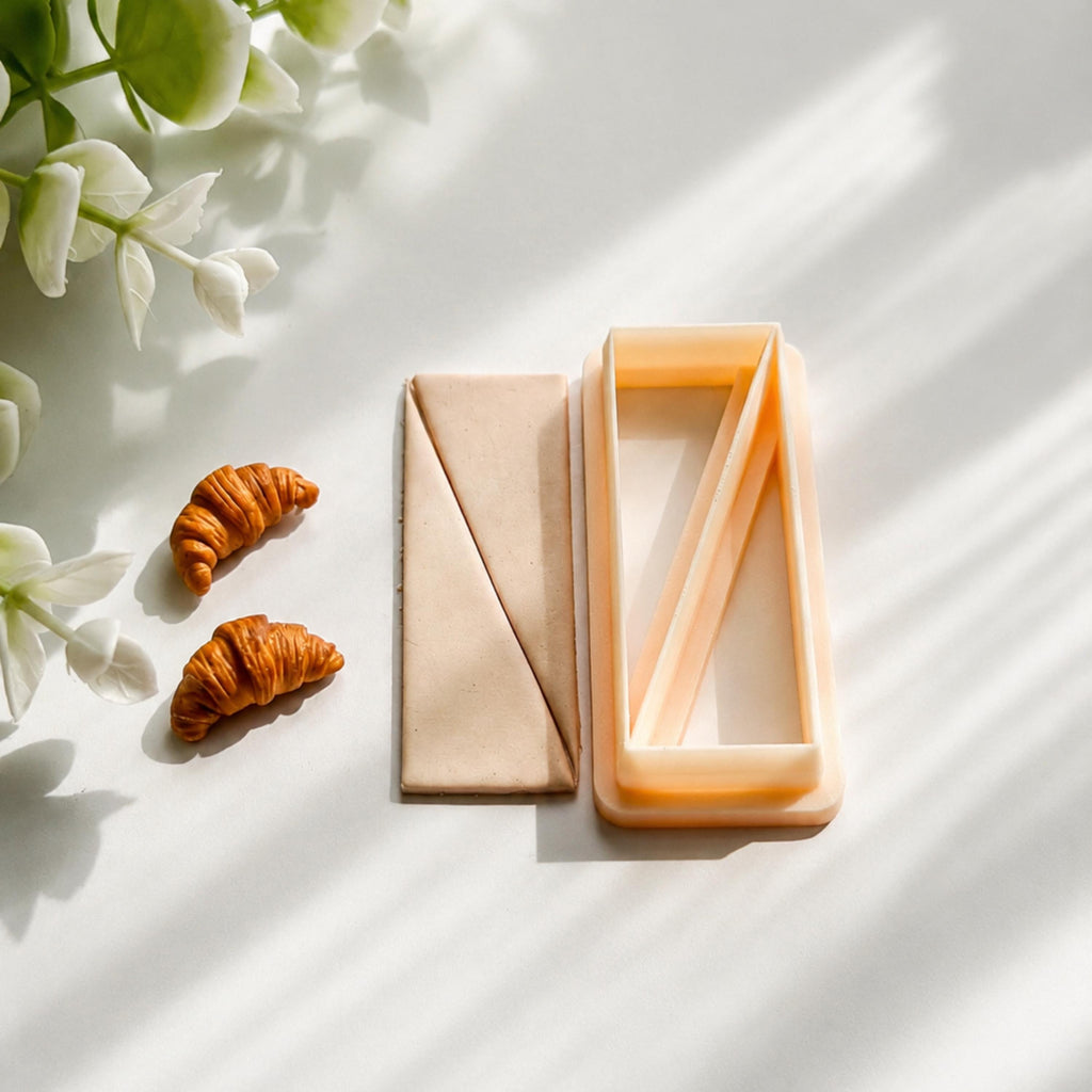 Croissant Builder Cutter – Polymer Clay Pastry Tool