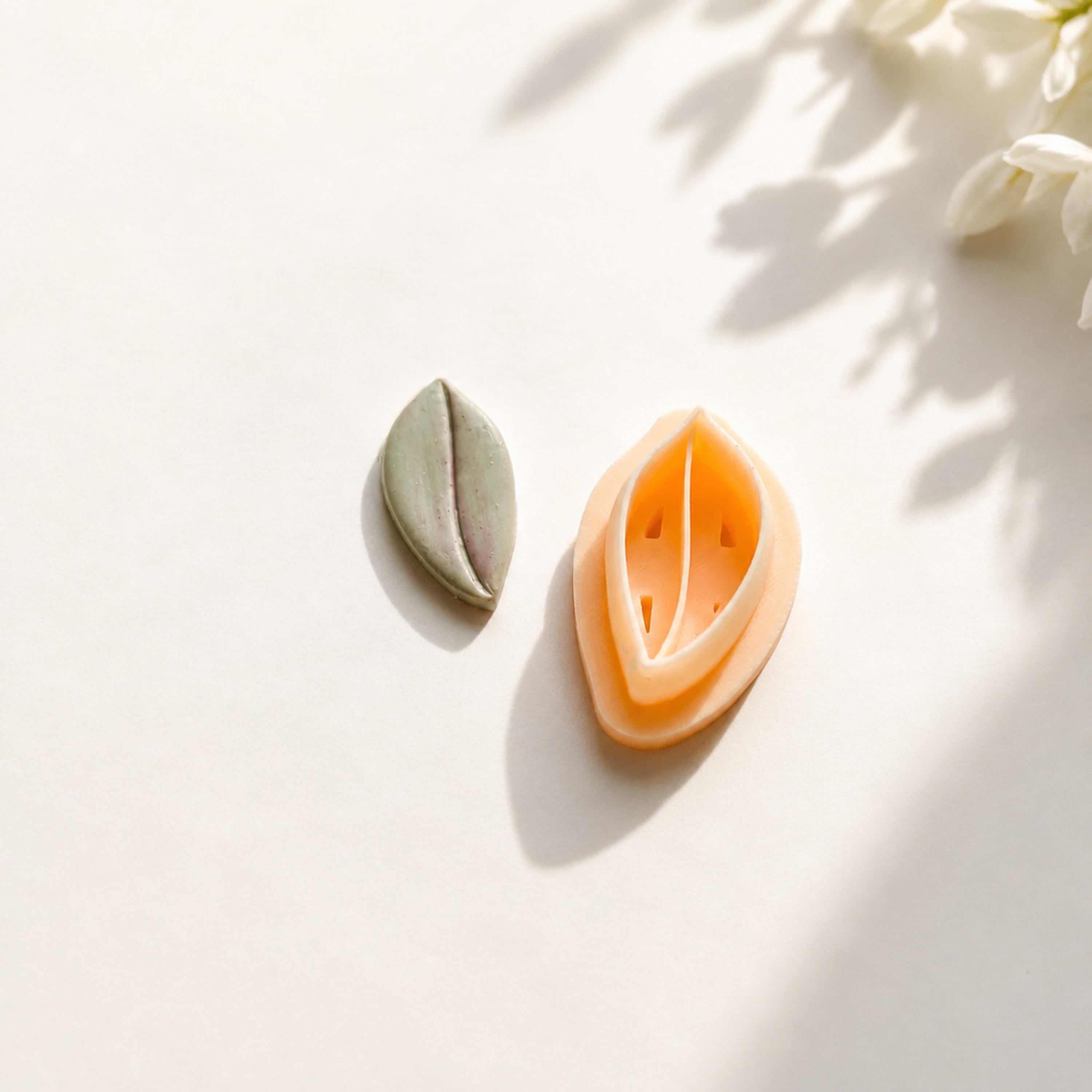 Olive Leaf Polymer Clay Cutter