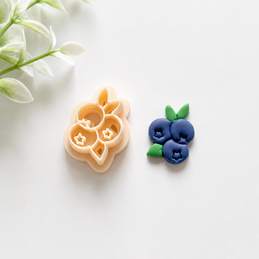 Blueberry Polymer Clay Cutter