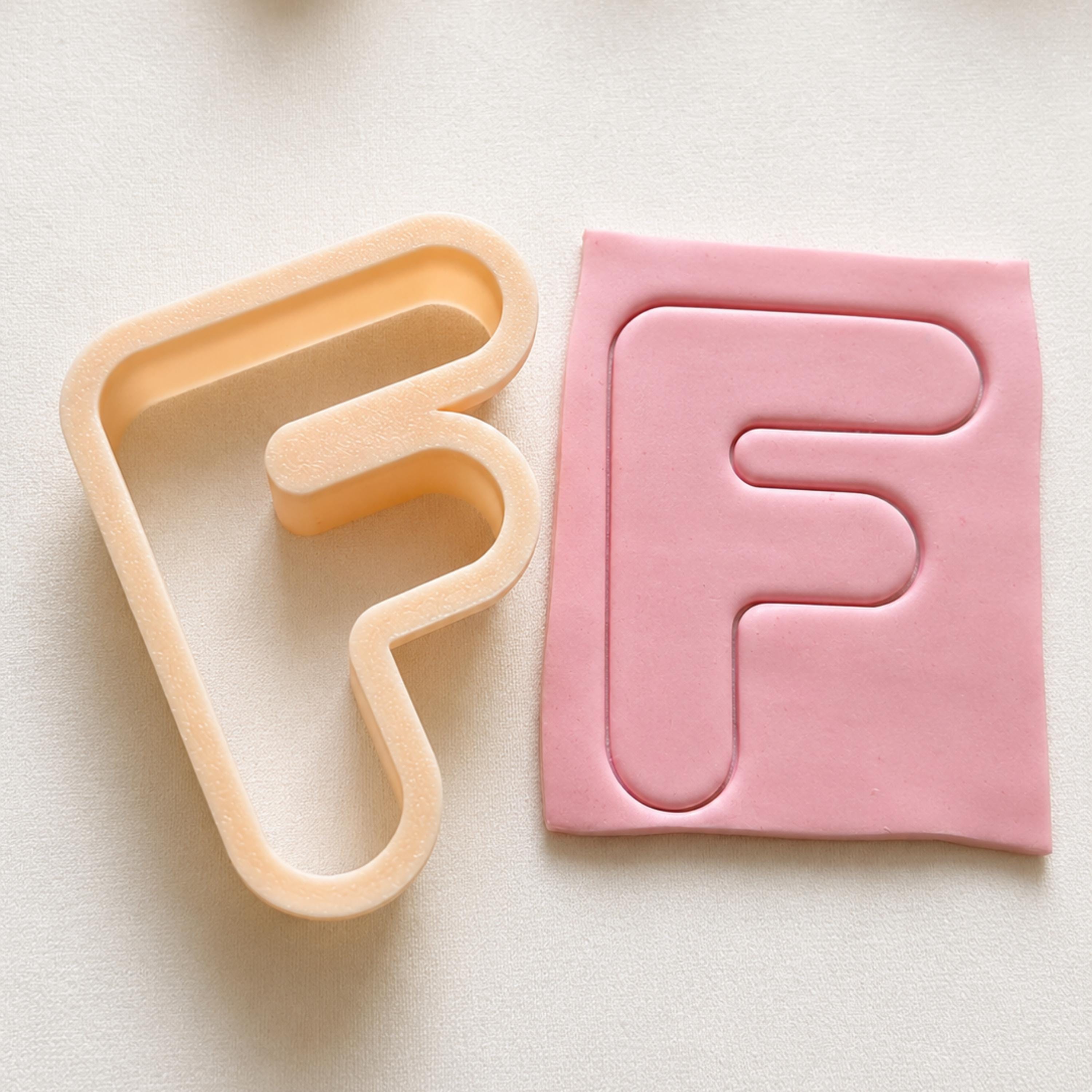 Bubble Alphabet Clay Cutters: Uppercase Letter Set for Custom Names