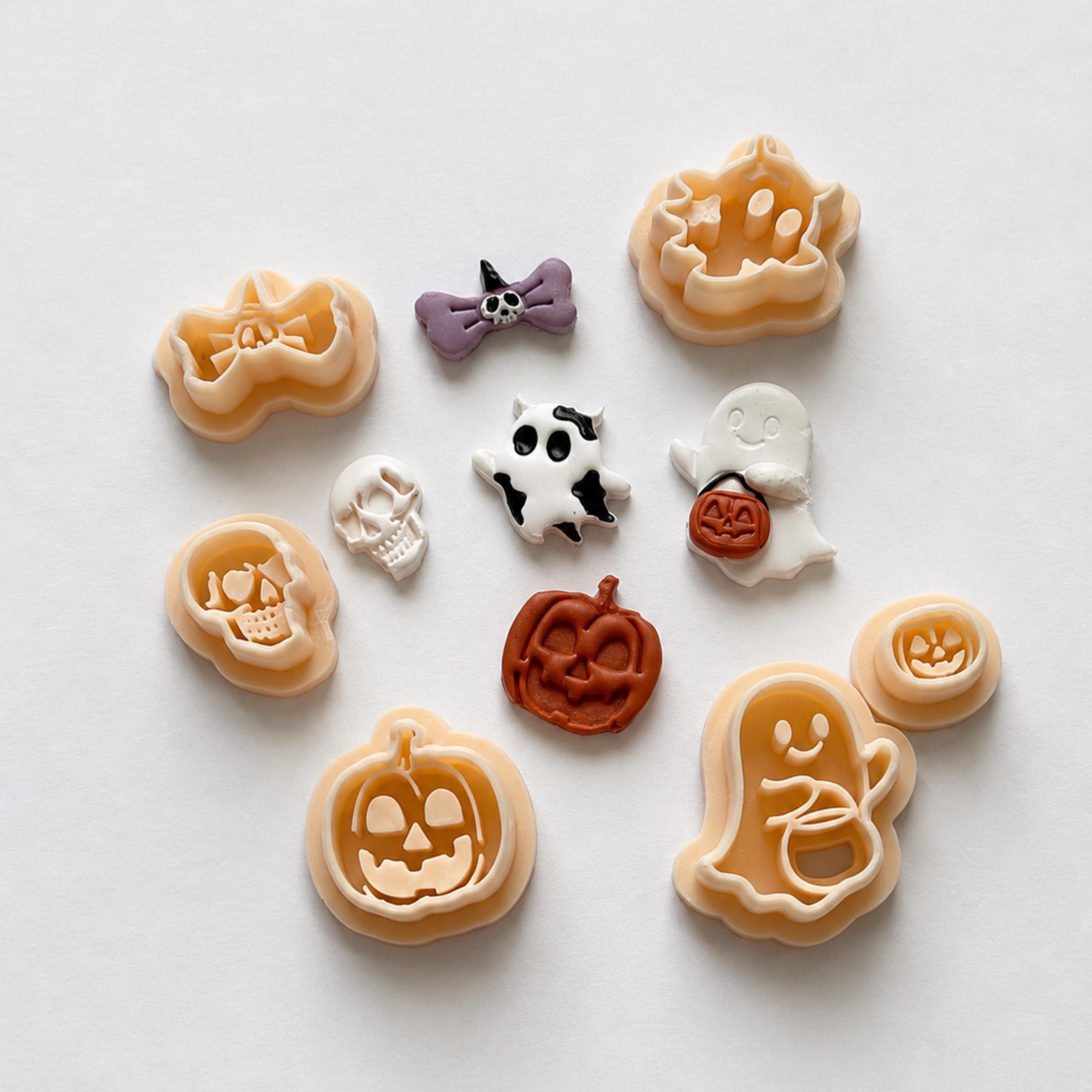 Jack O Lantern Polymer Clay Cutter | Halloween Earring Cutter