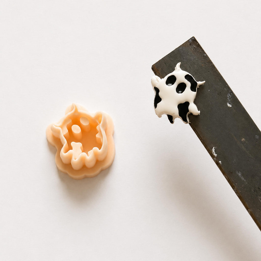 Cow Ghost Polymer Clay Cutter | Halloween Earring Cutter