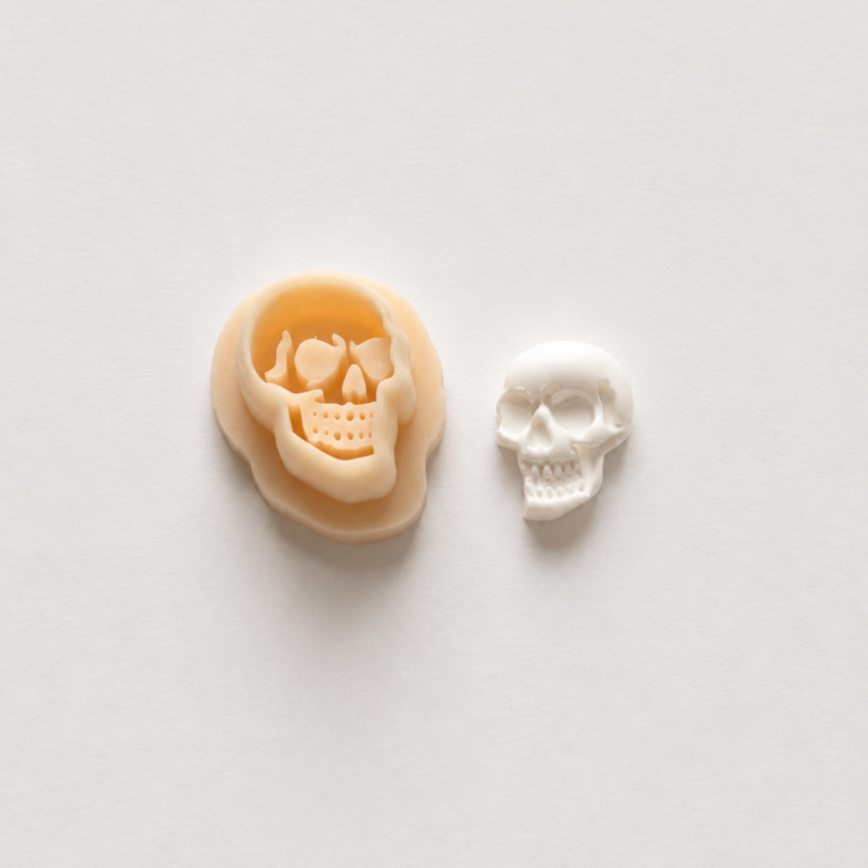 Realistic Skull Polymer Clay Cutter | Halloween Earring Cutter